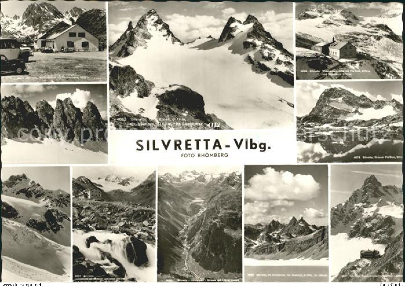 12210225 Silvretta Seehorn Piz Buin Jamtalhuette Silvretta - Autres & Non Classés