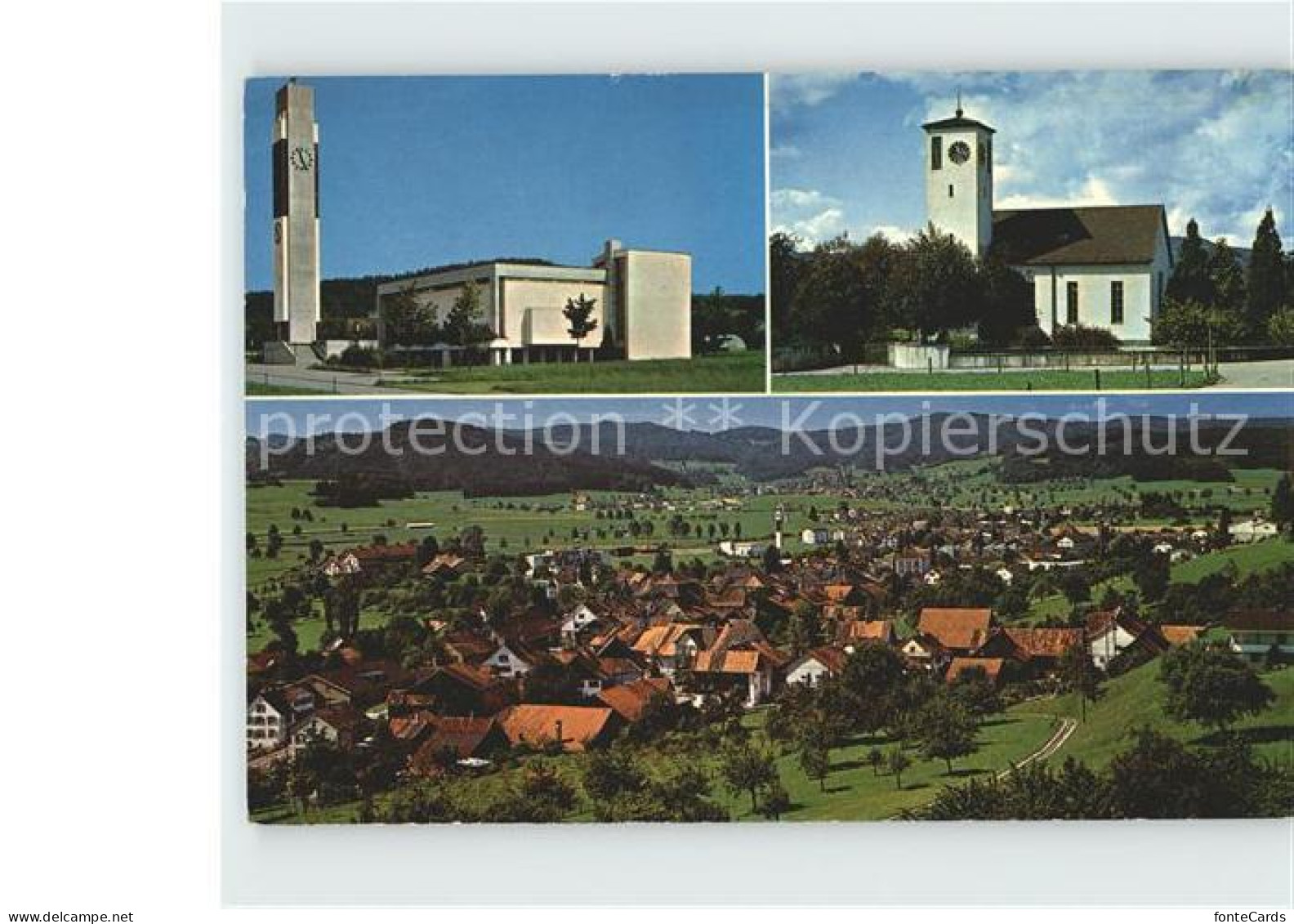 12203755 Eschlikon Gesamtansicht Kirchen Eschlikon - Sonstige & Ohne Zuordnung