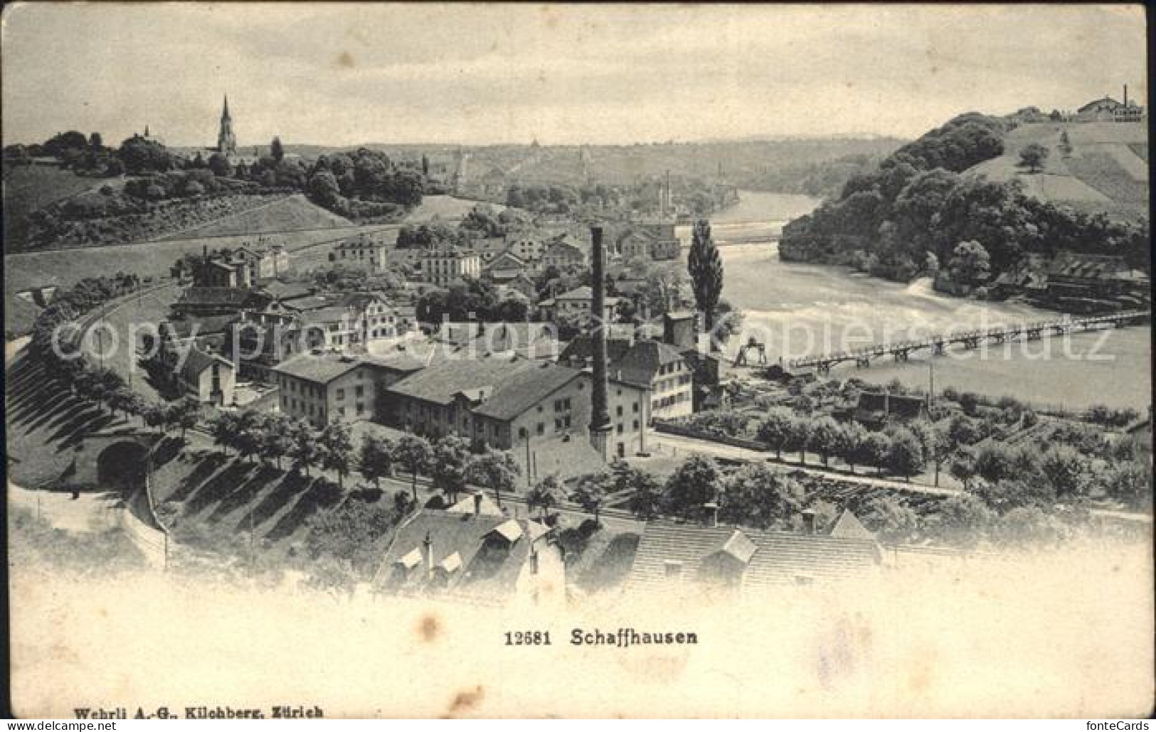 12162645 Schaffhausen SH Rheinpartie Schaffhausen - Sonstige & Ohne Zuordnung