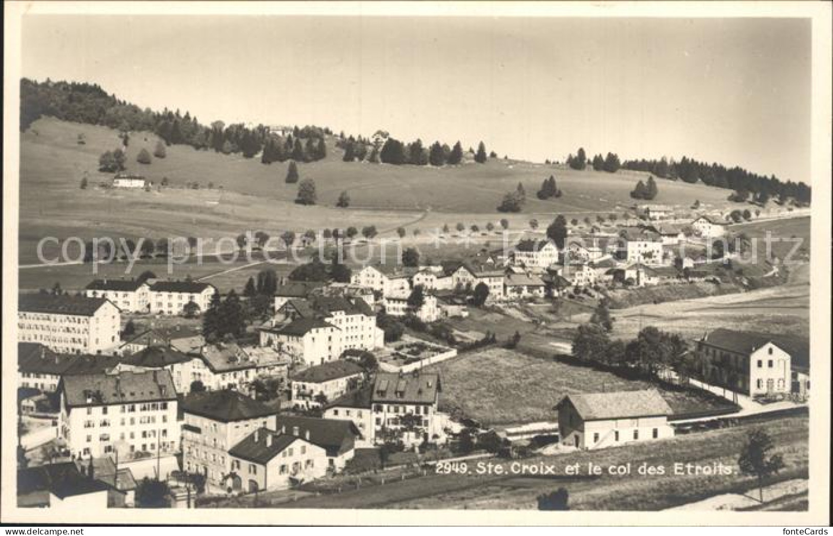 12159365 Ste Croix VD Gesamtansicht Ste-Croix - Autres & Non Classés