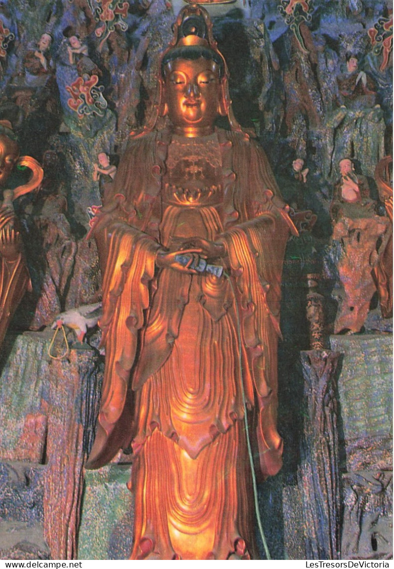 CHINE - Avalokitesvara Goddes Of Mercy - Statue - Carte Postale - China