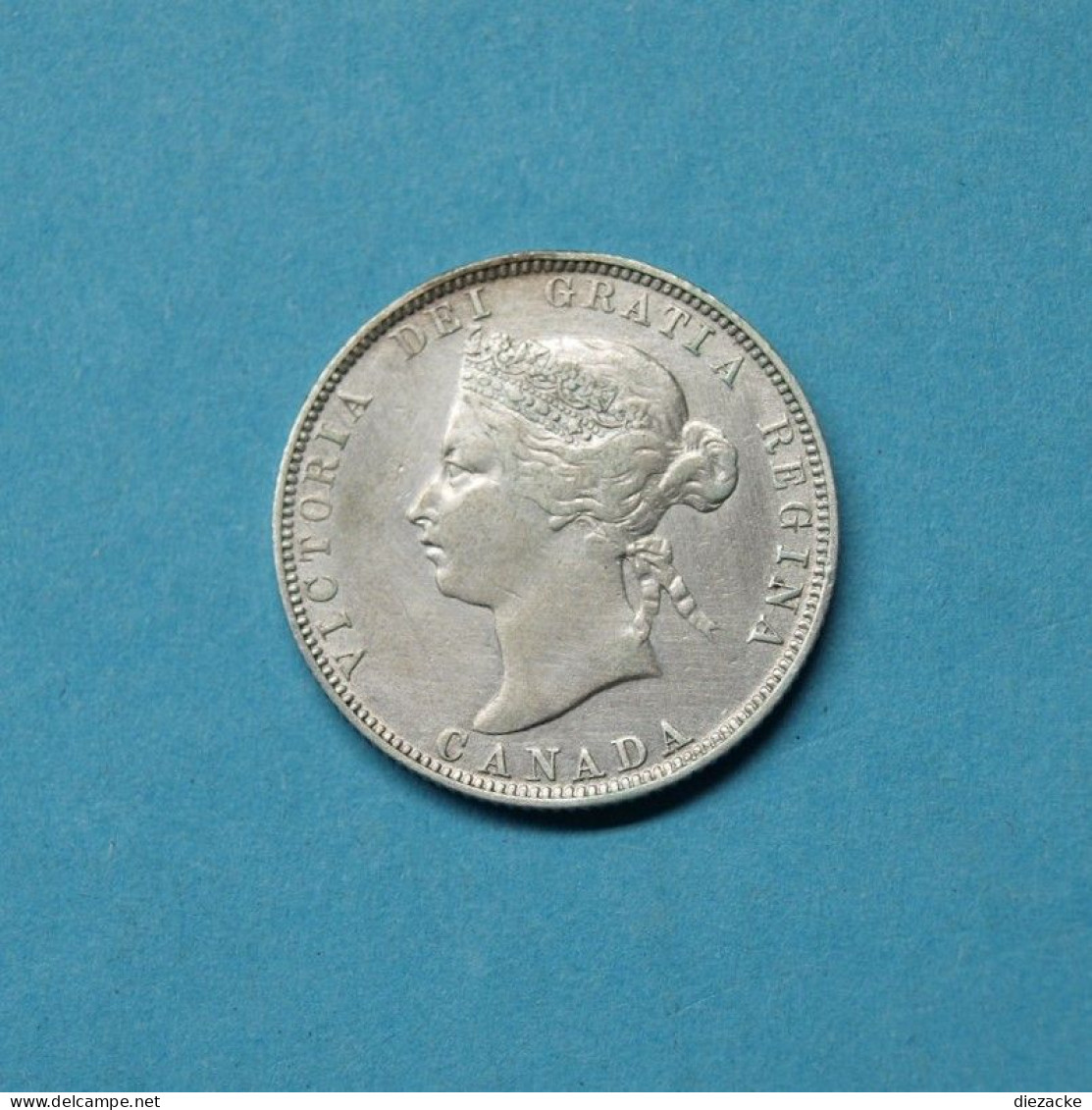 Kanada 1874 25 Cents Victoria, Erhaltung! (Mük5/3 - Canada