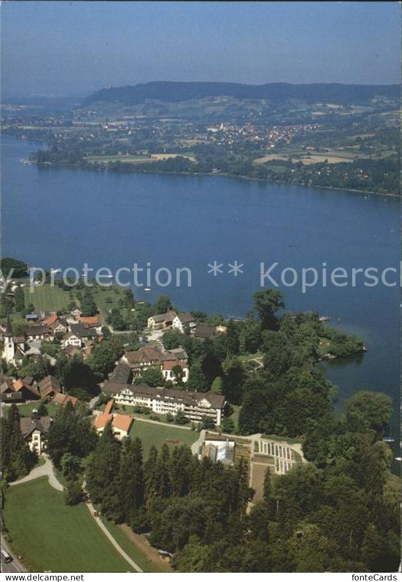 12116615 Mammern Klinik Schloss Mammern Am Bodensee Untersee Fliegeraufnahme Mam - Altri & Non Classificati
