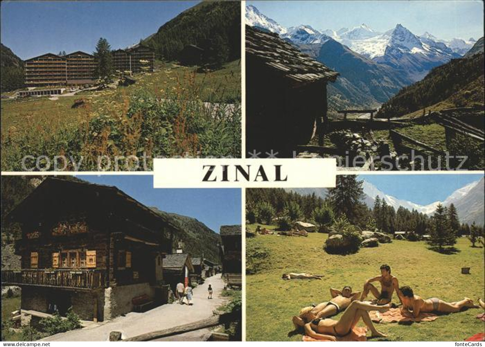 12111815 Zinal Sierre Flathotel Les Erables Zinal - Other & Unclassified