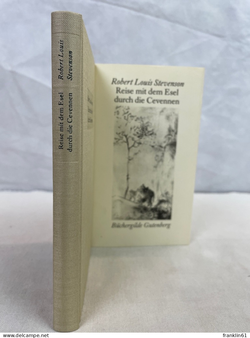 Reise Mit Dem Esel Durch Die Cevennen. - Sonstige & Ohne Zuordnung