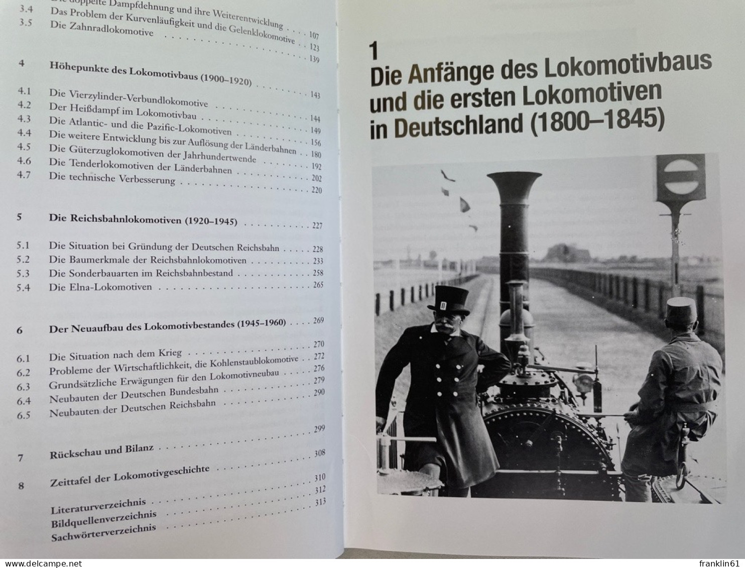 Deutsche Dampflokomotiven : Die Entwicklungsgeschichte. - Transporte