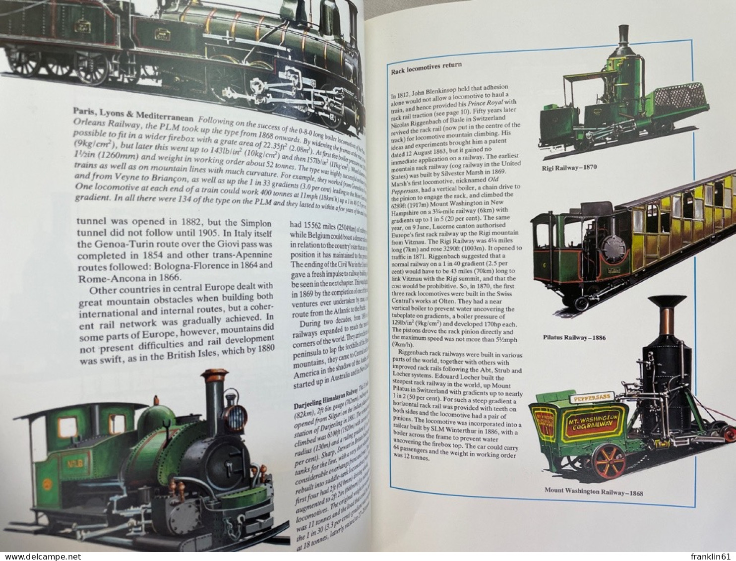 Steam Locomotives. - Transports