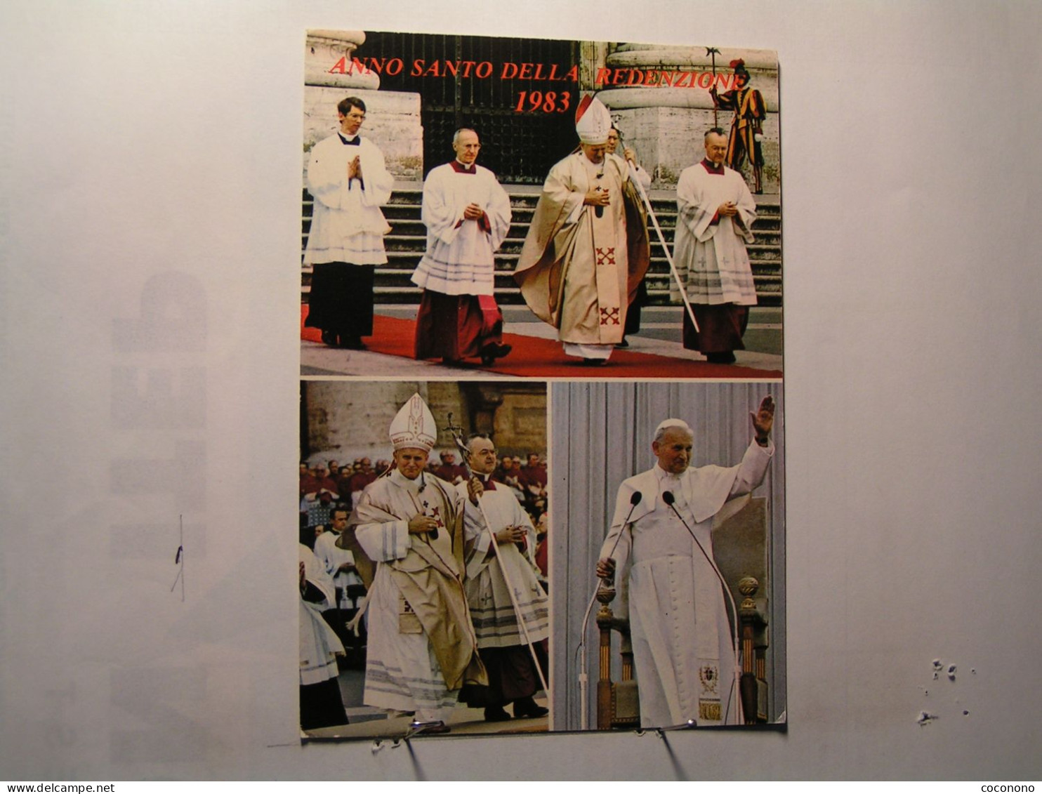 Anno Santo Della Redenzione 1983 - Papa Giovanni Paolo II - Popes