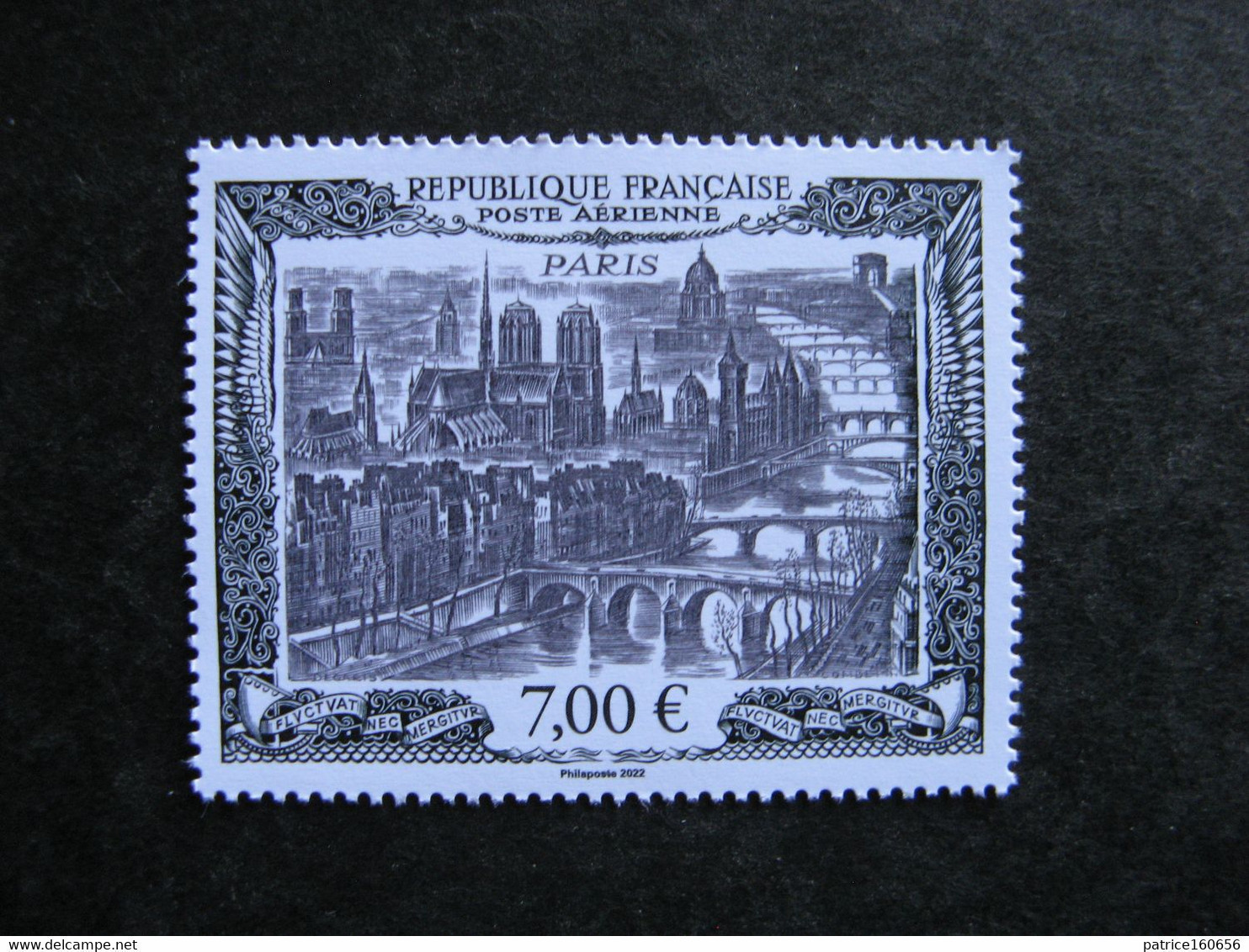 TB Timbre PA N° 93A " Vue De Paris 1950 ",  émis Au Salon 75° D'automne 2022, Neuf XX. - 1960-.... Mint/hinged