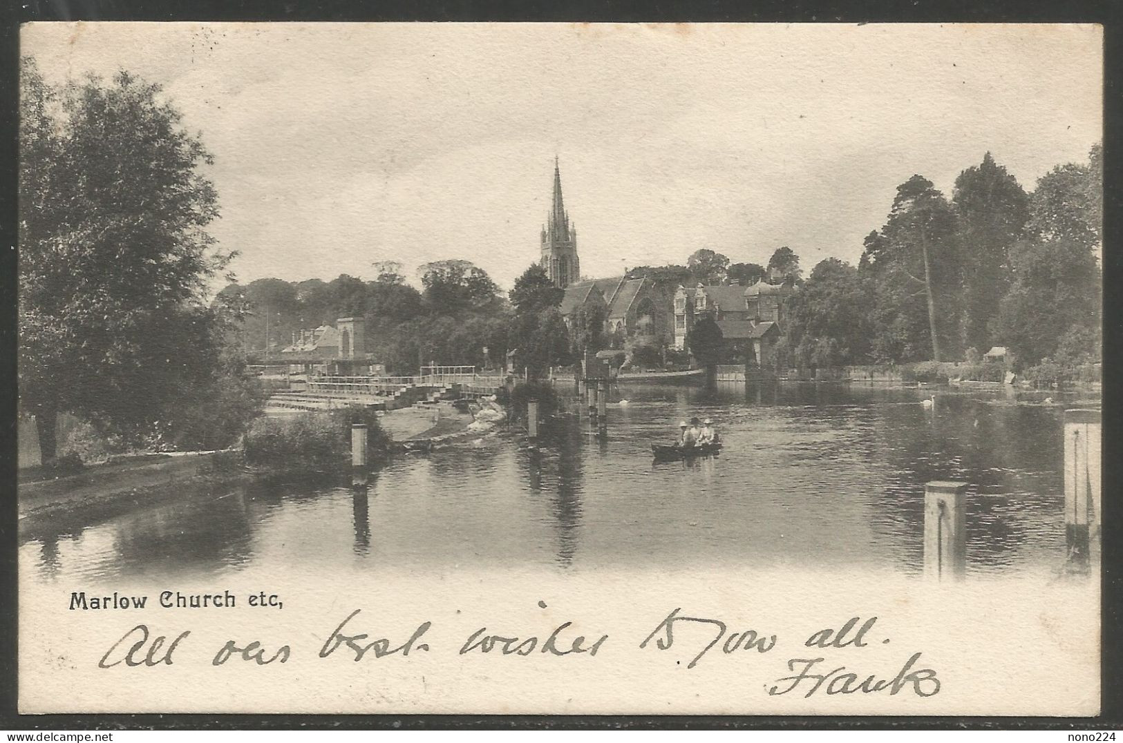 Carte P De 1904 ( Marlow Church ) - Buckinghamshire