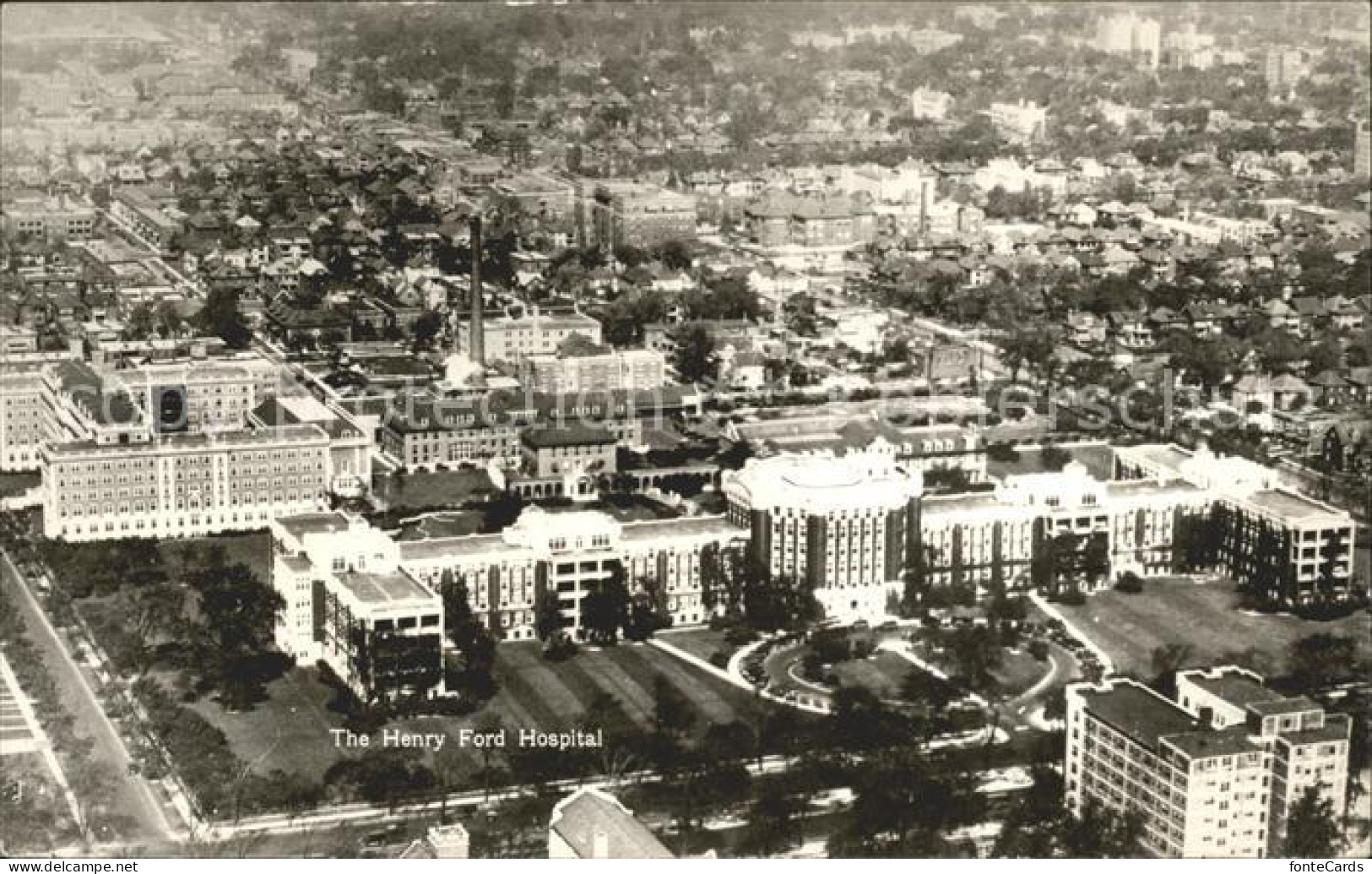 11775030 Detroit_Michigan Henry Ford Hospital Aerial View - Autres & Non Classés