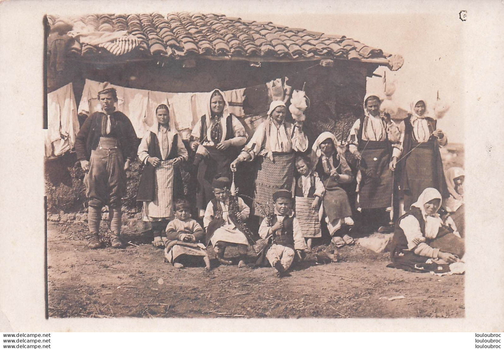 CARTE PHOTO  1917 GRECE MACEDOINE - Griekenland