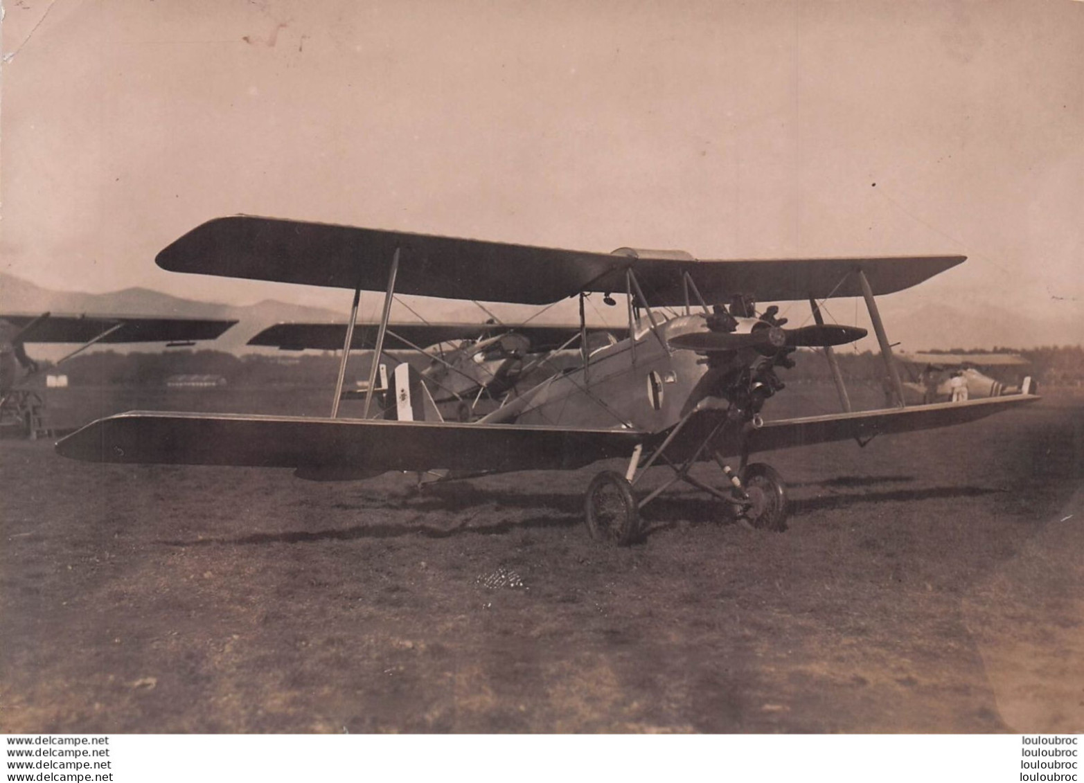 AVION CAPRONI CA 100  PHOTO ORIGINALE  16 X 11 CM - Luftfahrt