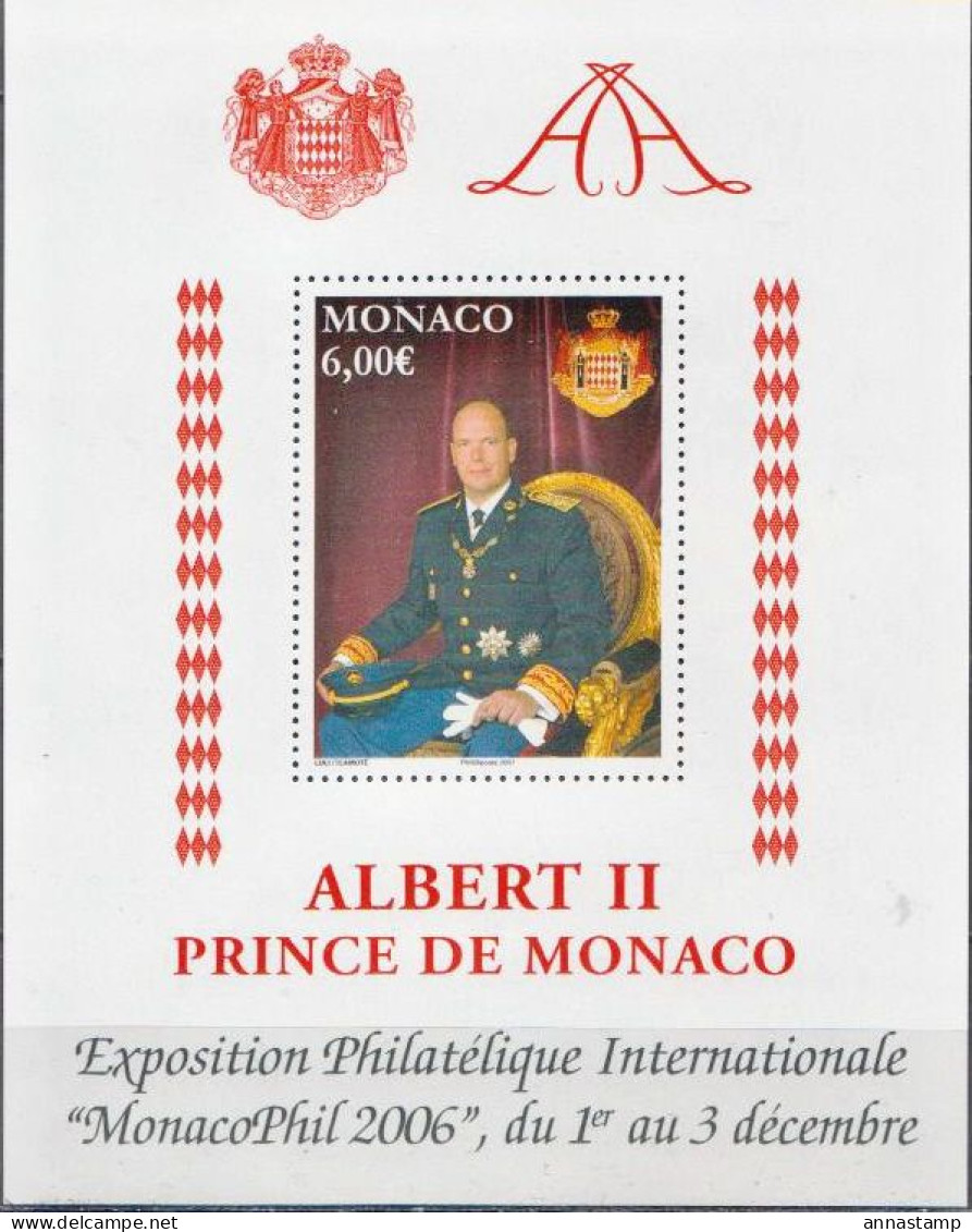 Monaco MNH SS - Familles Royales