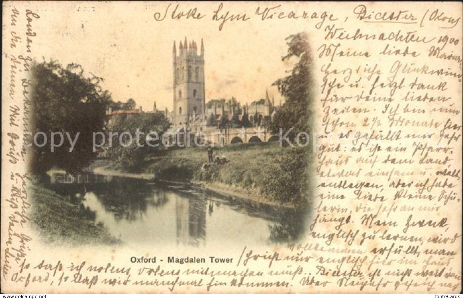 11775000 Oxford Oxfordshire Magdalen Tower  - Andere & Zonder Classificatie