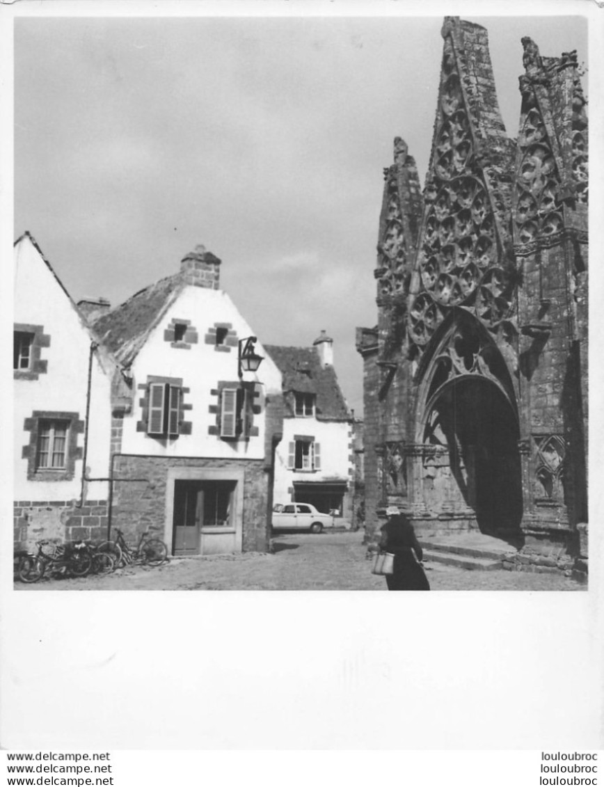 PONT CROIX PHOTOGRAPHIE ANONYME VINTAGE SNAPSHOT  PHOTO ARGENTIQUE 24X18CM ANNEES 60 M4 - Luoghi