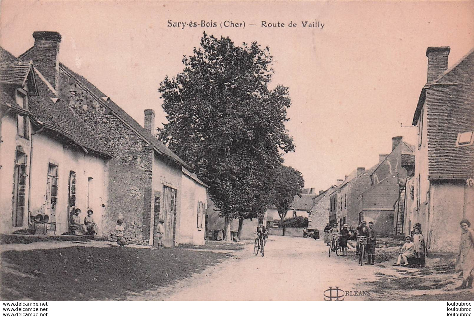 SURY ES BOIS ROUTE DE VAILLY - Sonstige & Ohne Zuordnung