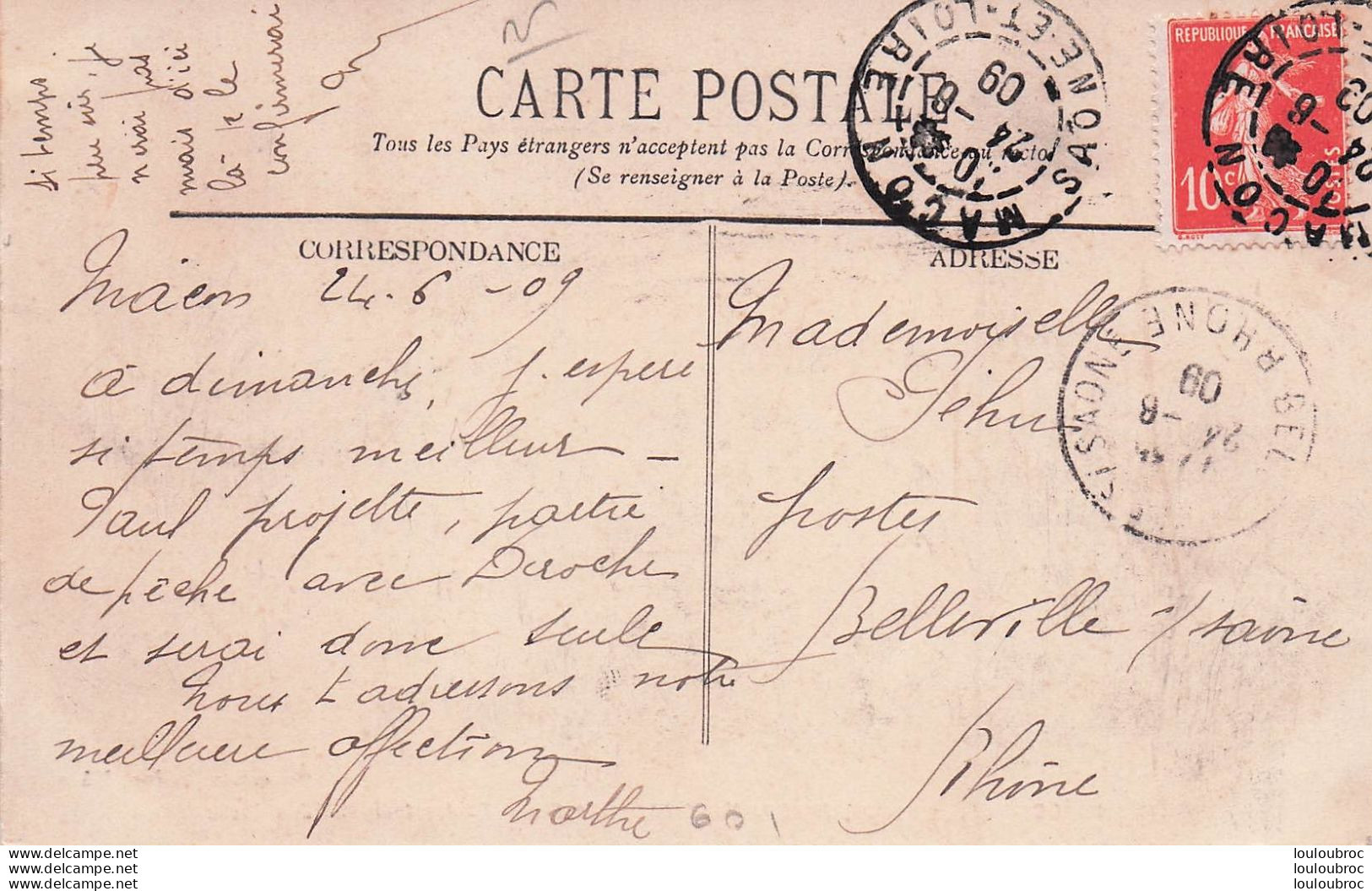 MACON FETES DES 29 AU 31 MAI 1909 LE GRAND EXPLORATEUR VAN DEN TOCKK - Macon