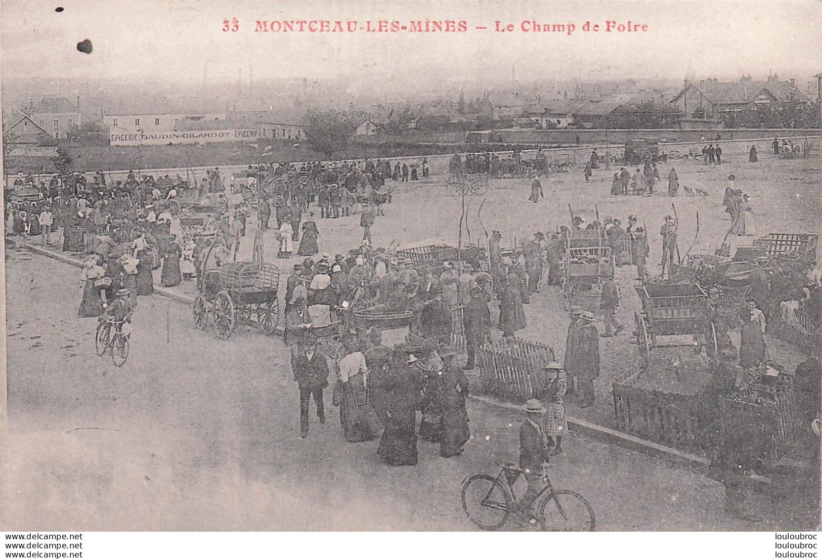 MONTCEAU LES MINES LE CHAMP DE FOIRE - Montceau Les Mines