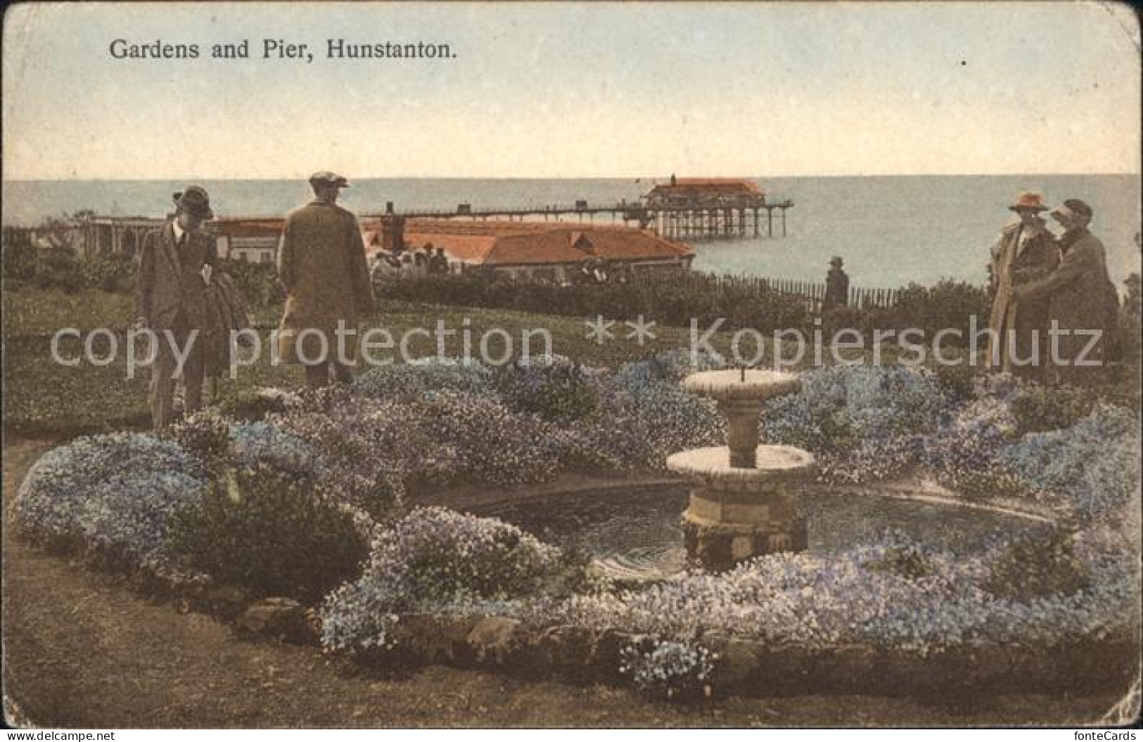 11774974 Hunstanton Gardens And Pier Fountain  - Autres & Non Classés