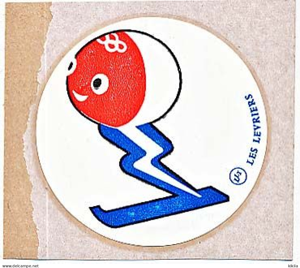 Autocollant  X° Jeux Olympiques D'Hiver De GRENOBLE 1968 Olympic Games 68   SHUSS   LLI Les Lévriers - Autres & Non Classés
