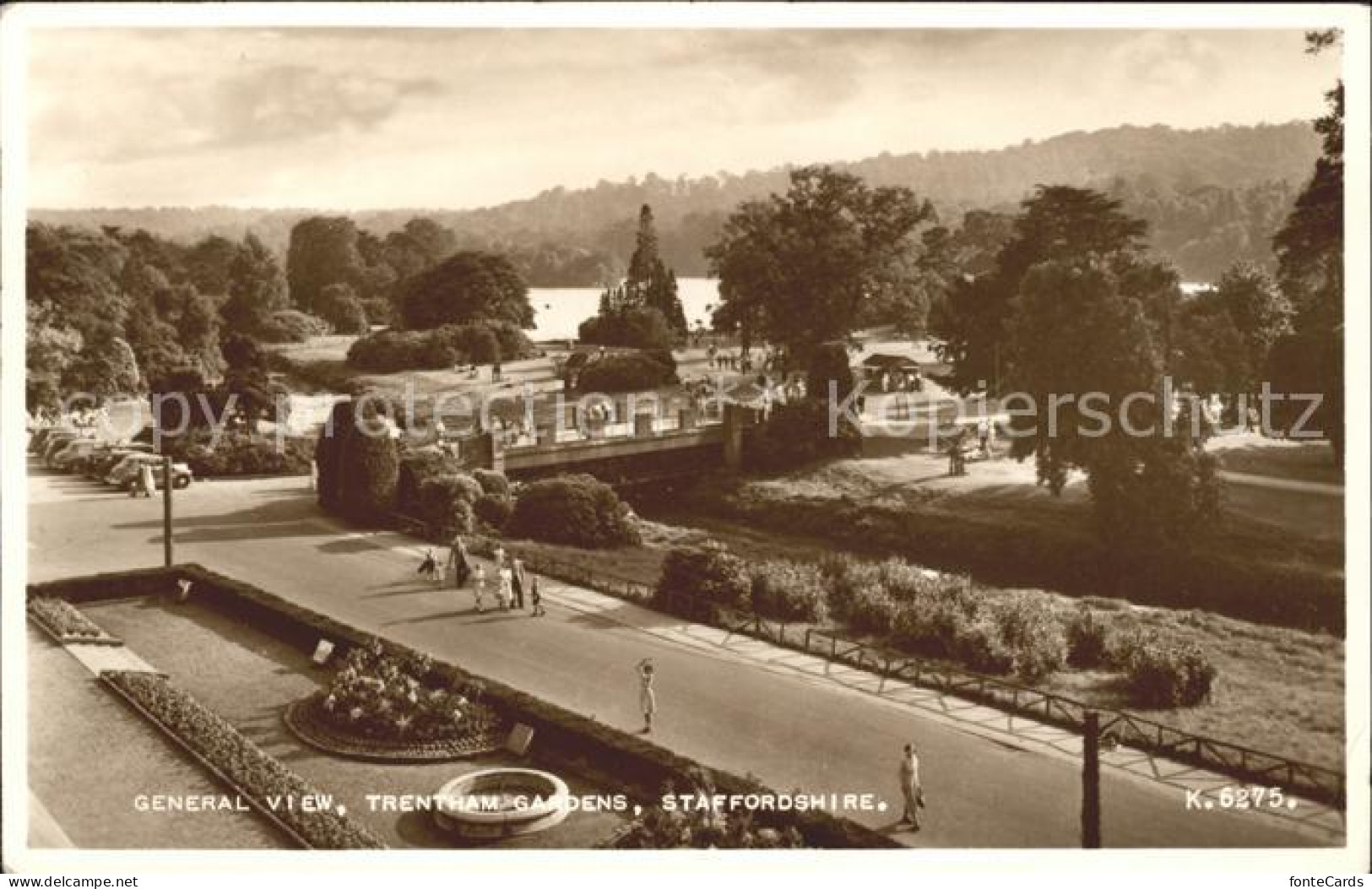11774908 Staffordshire Moorlands General View Trentham Gardens Staffordshire Moo - Other & Unclassified