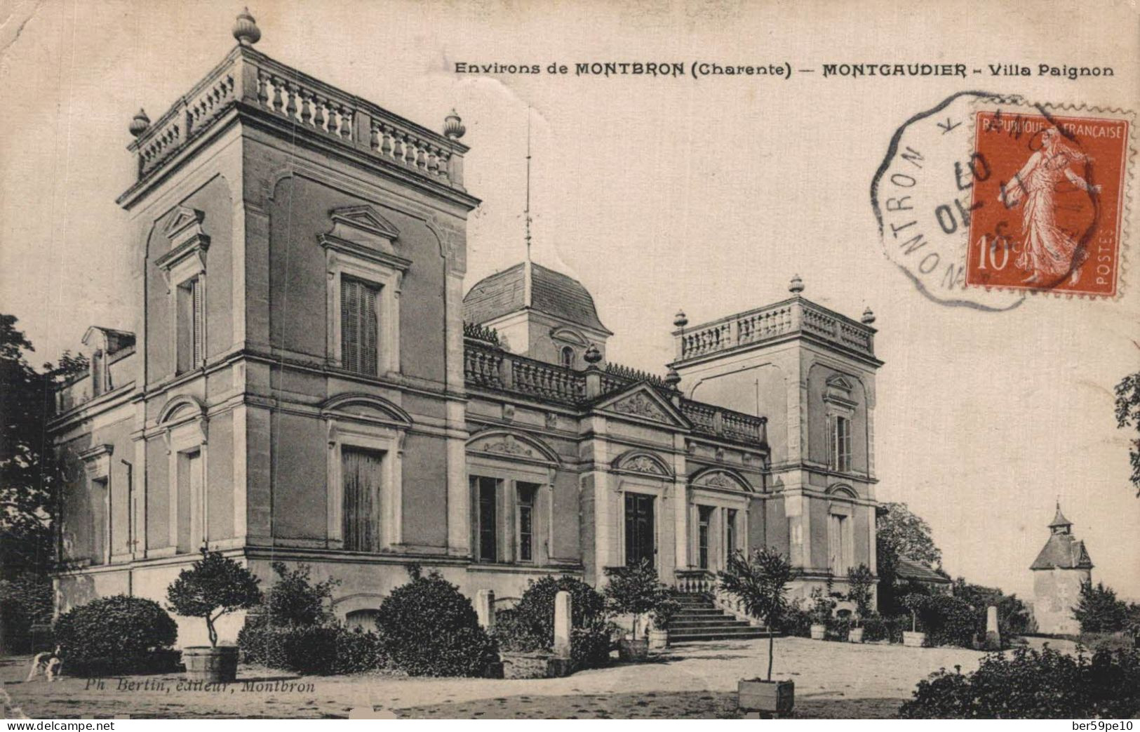 16 ENVIRONS DE MONTBRON MONGAUDIER VILLA PAIGNON - Sonstige & Ohne Zuordnung