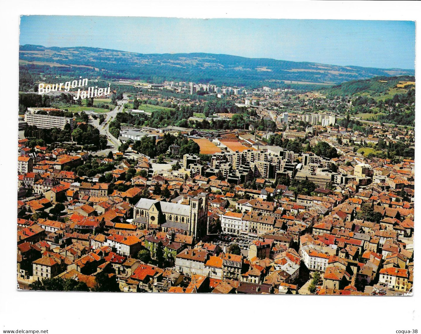 Bourgoin Jallieu, Vue Aérienne - Bourgoin