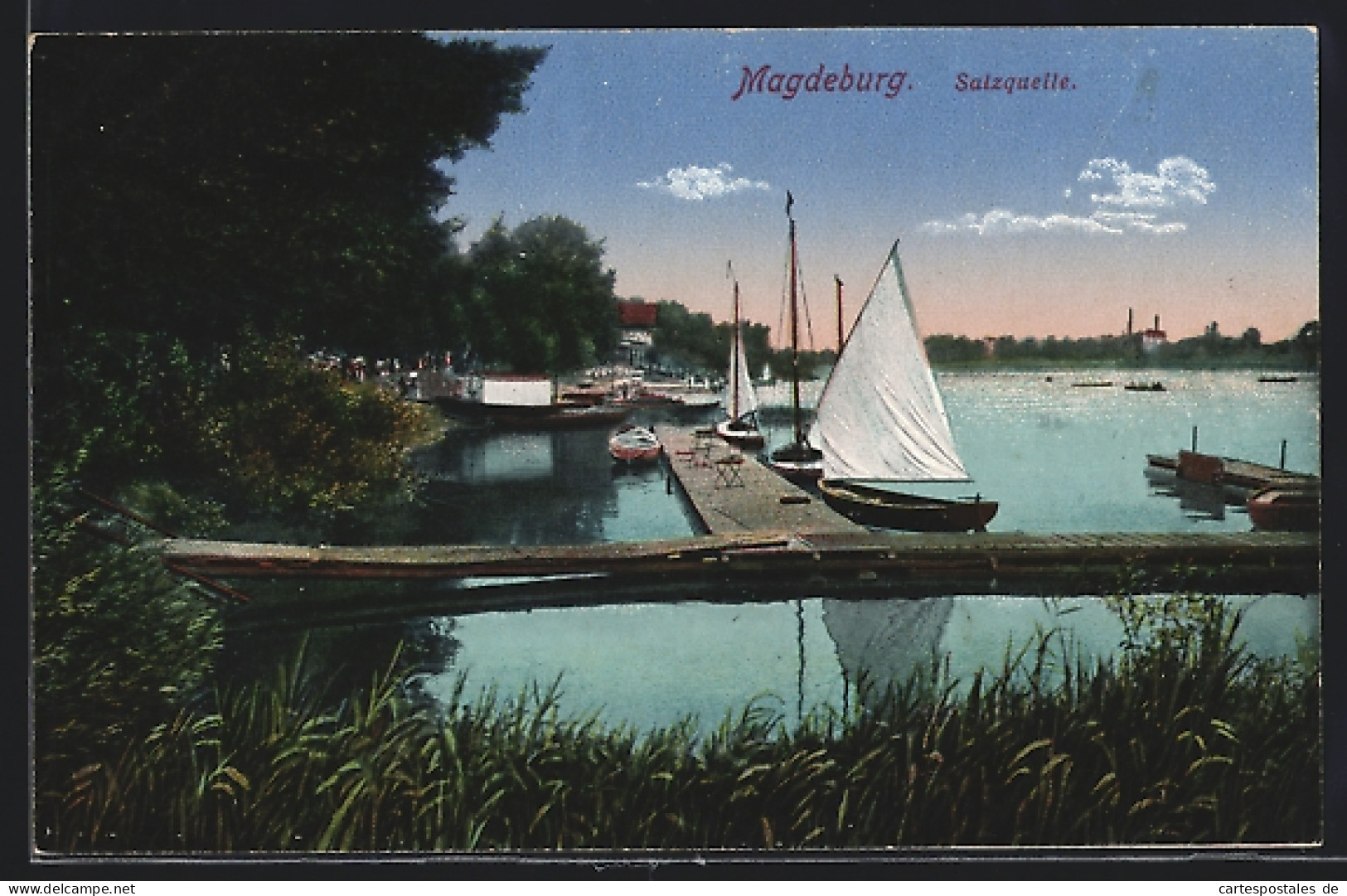 AK Magdeburg, Salzquelle  - Magdeburg