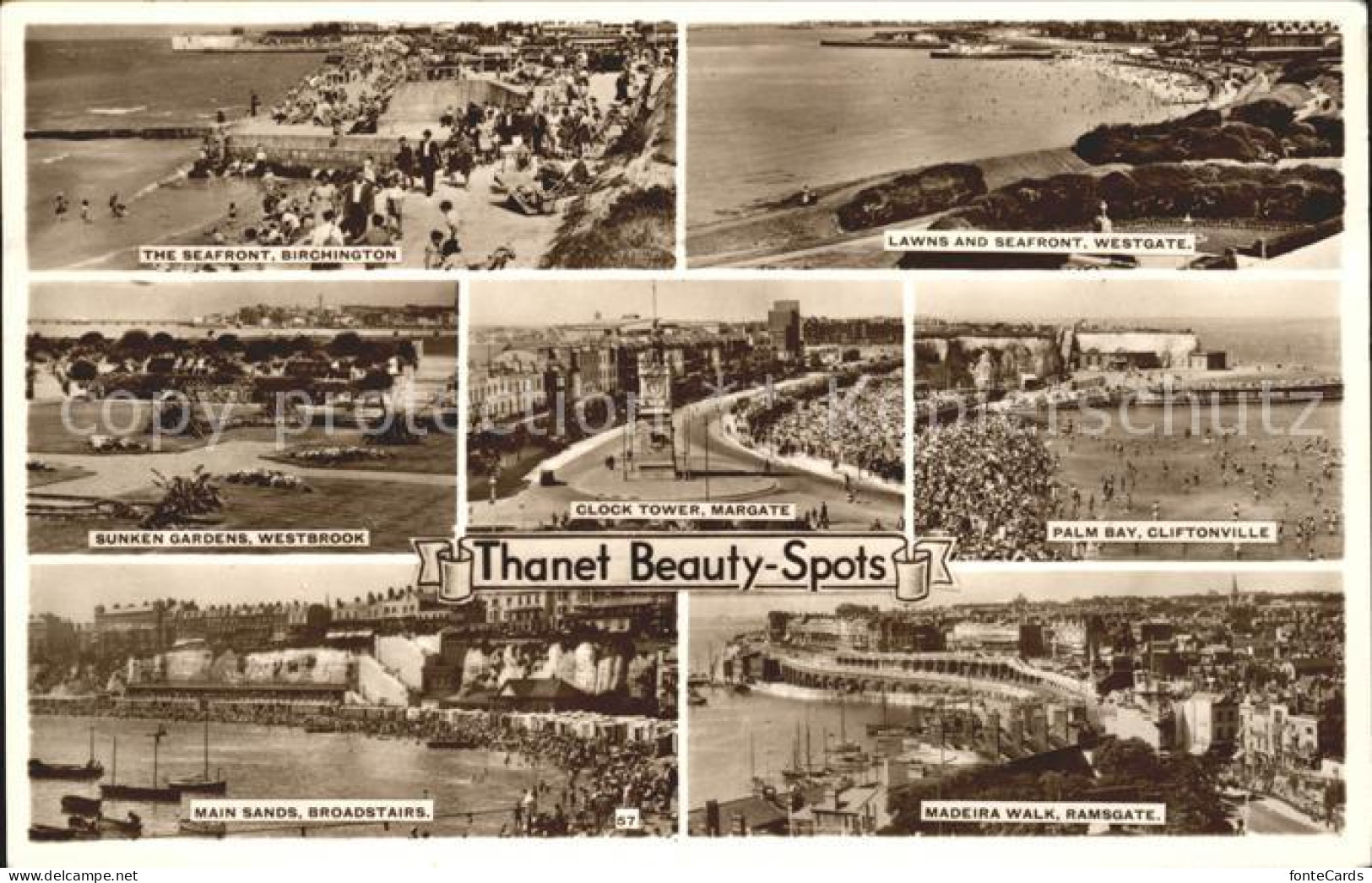11774859 Thanet Beauty Spots Of Isle Of Thanet Thanet - Andere & Zonder Classificatie