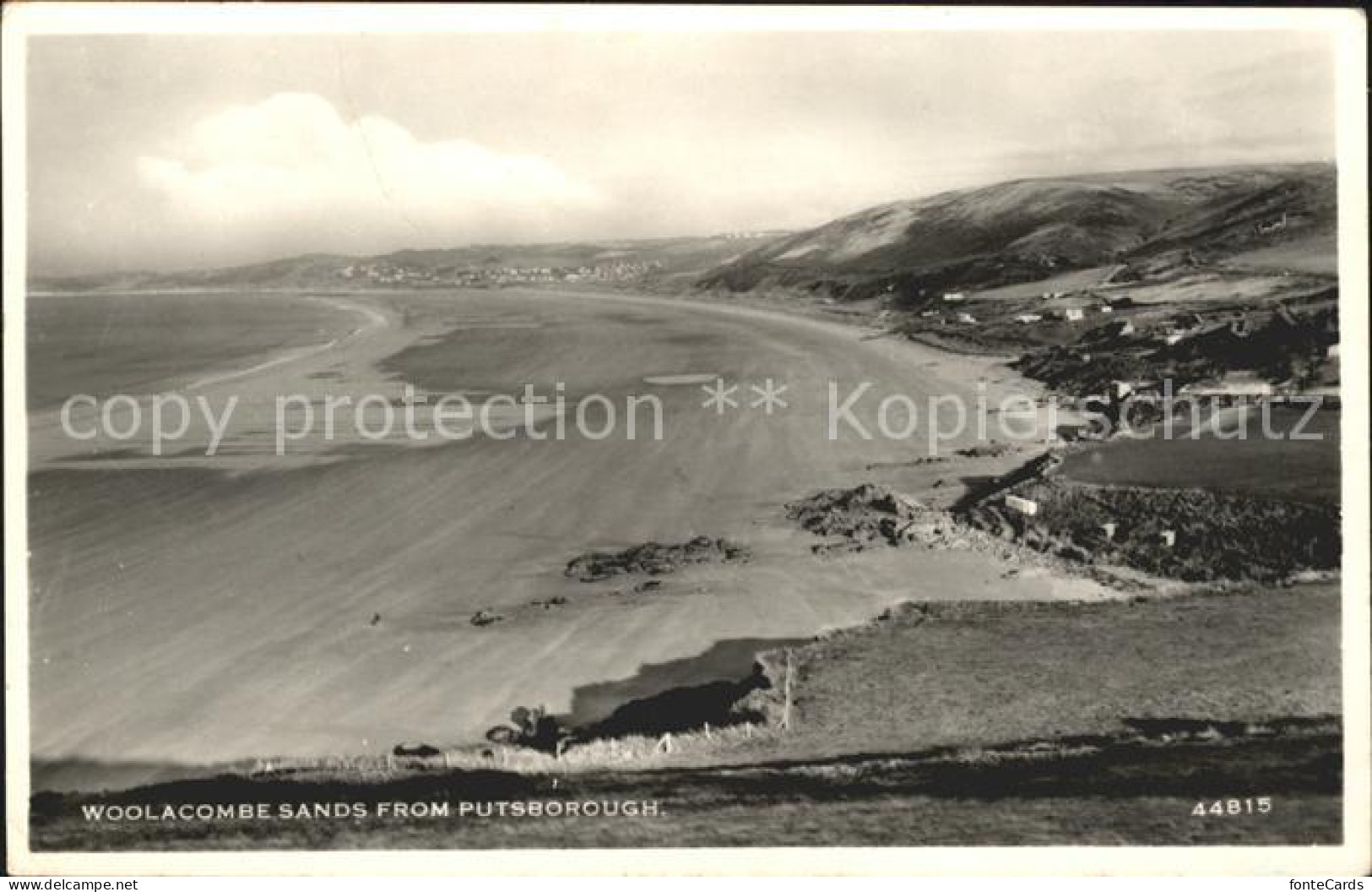 11774853 Georgeham Woolacombe Sands From Putsborough North Devon - Autres & Non Classés