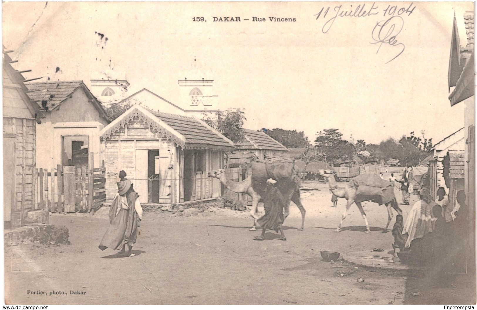 CPA Carte Postale Sénégal Dakar Rue Vincens 1904 VM80313 - Senegal