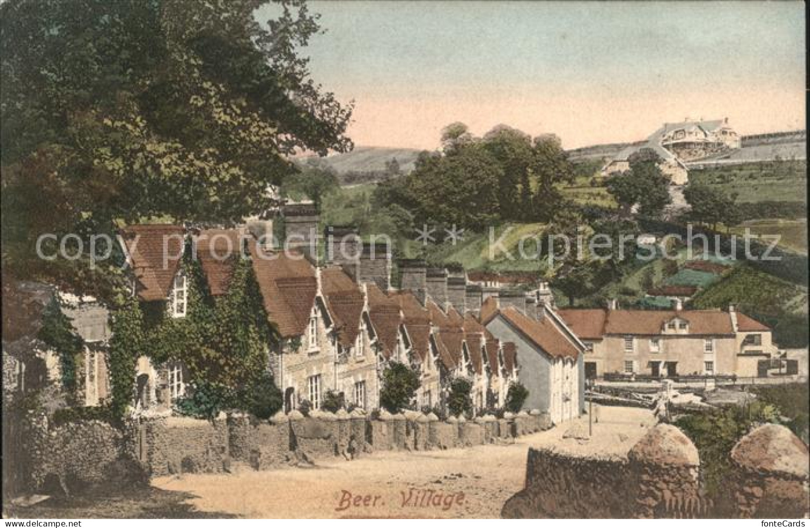 11774837 Beer Devon Partial View Of The Village Frith's Series East Devon - Other & Unclassified