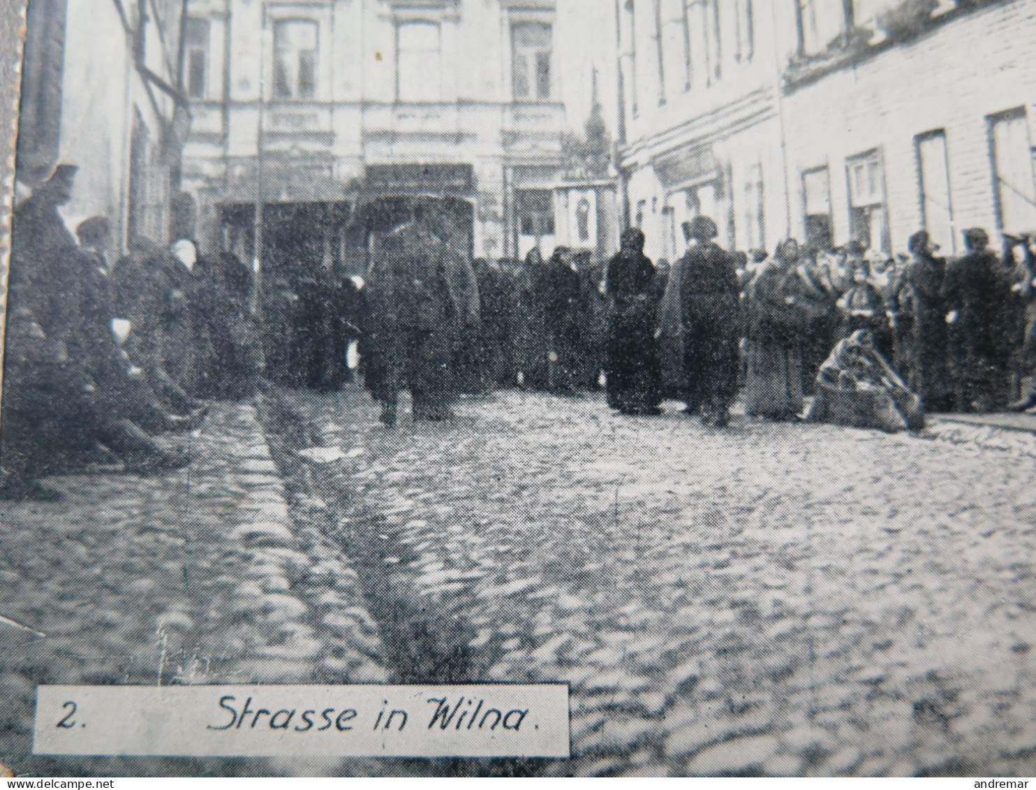 WILNA - STRASSE IN WILNA - FELDPOSTEXP. 1916 - Lituanie