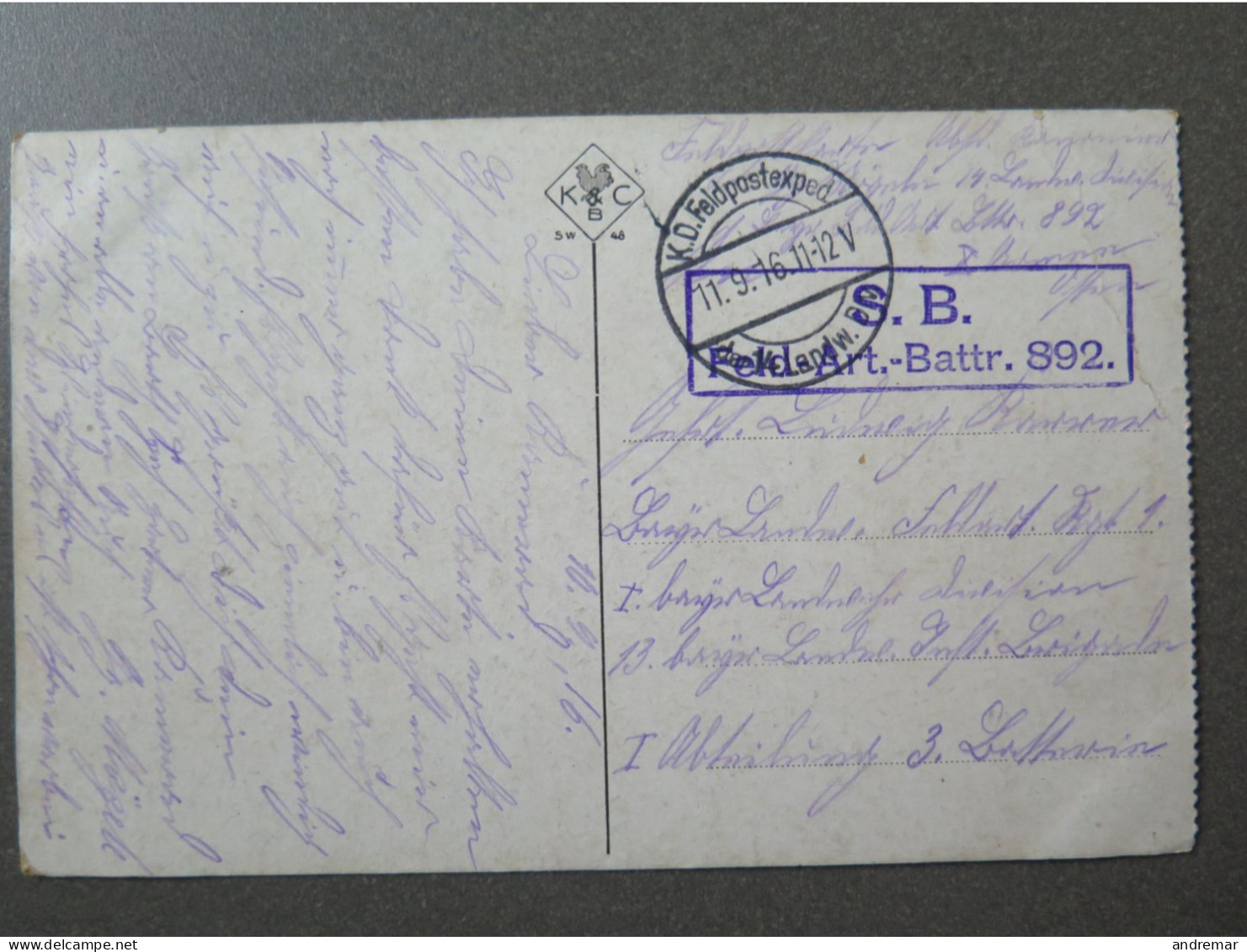 WILNA - STRASSE IN WILNA - FELDPOSTEXP. 1916 - Lithuania