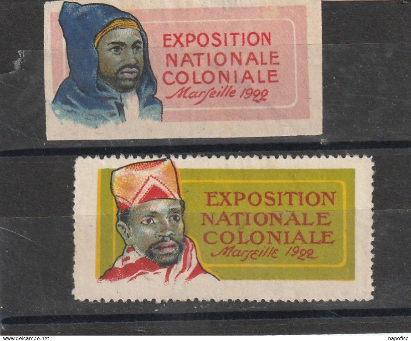 Exposition Nationale Coloniale Marseille  1922 - Otros & Sin Clasificación