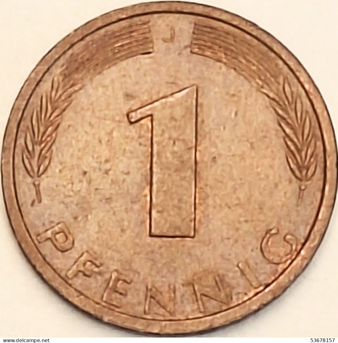 Germany Federal Republic - Pfennig 1972 J, KM# 105 (#4461) - 1 Pfennig