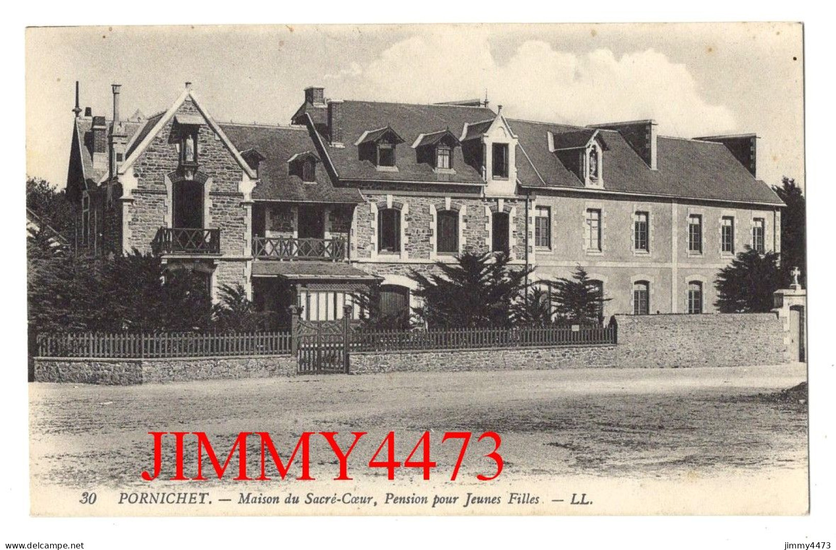 CPA - PORNICHET En 1916 - Maison Du Sacré-Coeur - Pension Pour Jeunes Filles - N° 30 - L L - - Pornichet