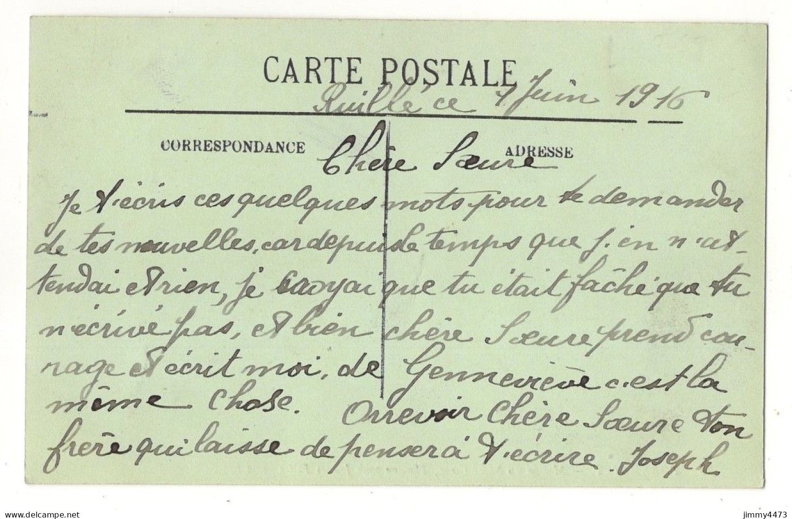 CPA - PORNICHET En 1916 - Maison Du Sacré-Coeur - Pension Pour Jeunes Filles - N° 30 - L L - - Pornichet