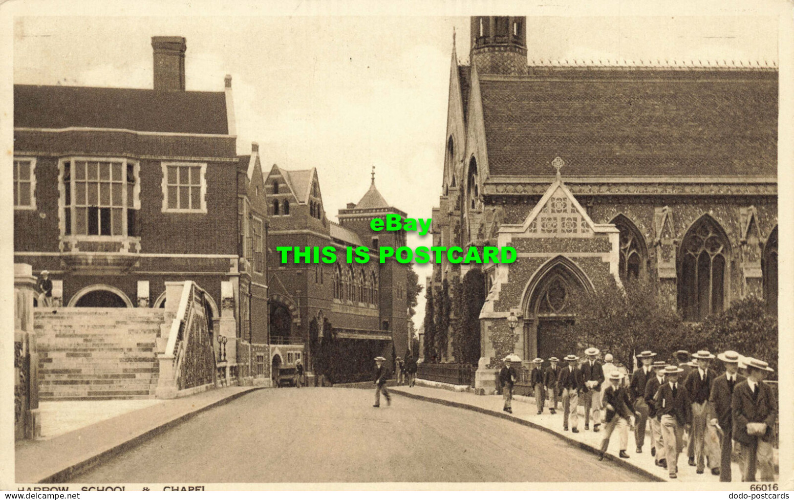 R594910 Harrow School And Chapel. Photochrom. 1935 - Welt