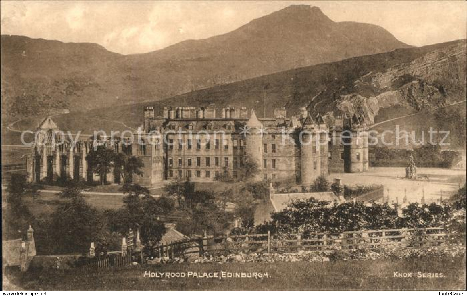 11774785 Edinburgh Holyrood Palace Knox Series Edinburgh - Other & Unclassified