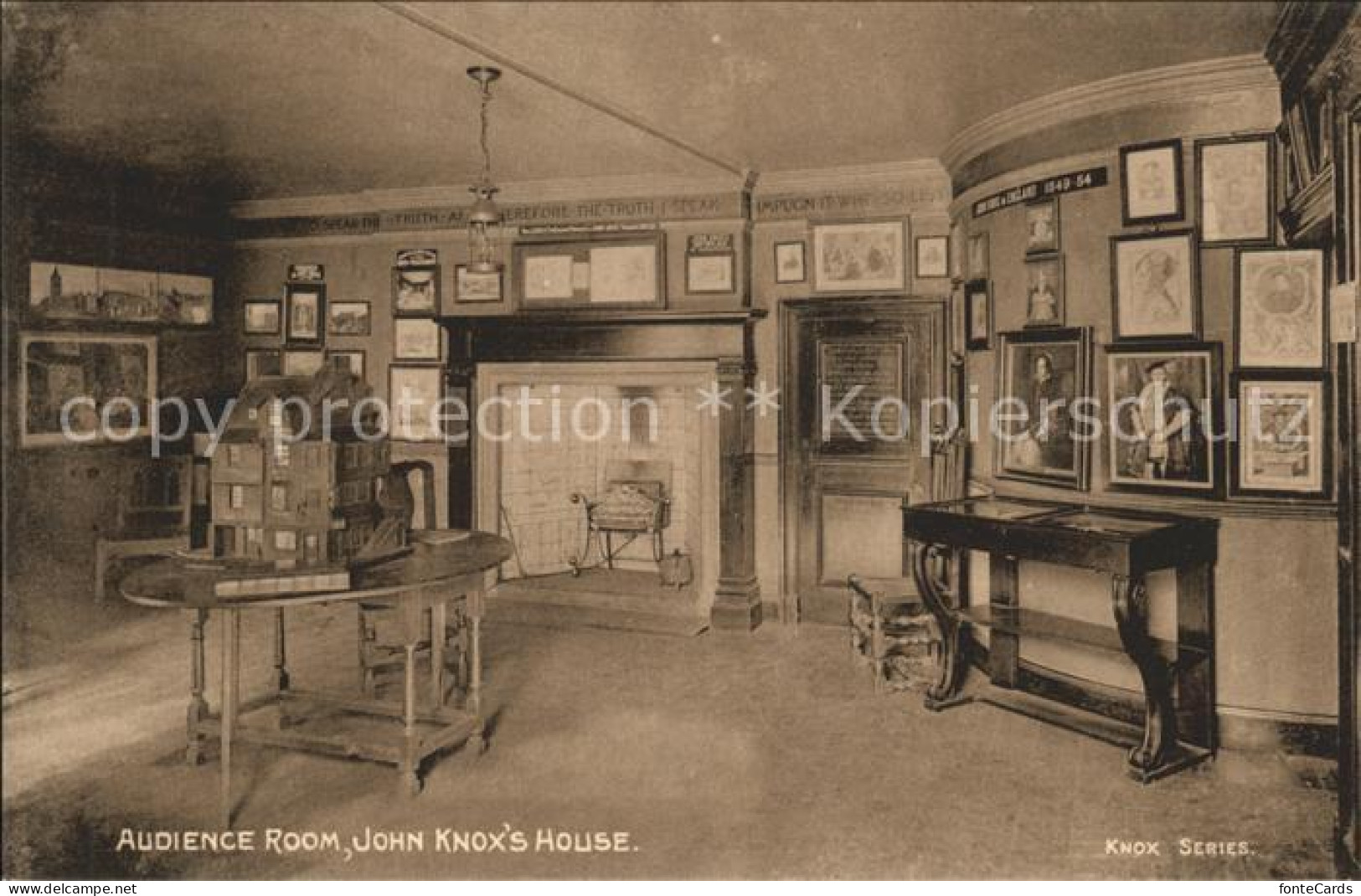 11774783 Edinburgh John Knox's House Audience Room Historic House Knox Series Ed - Sonstige & Ohne Zuordnung