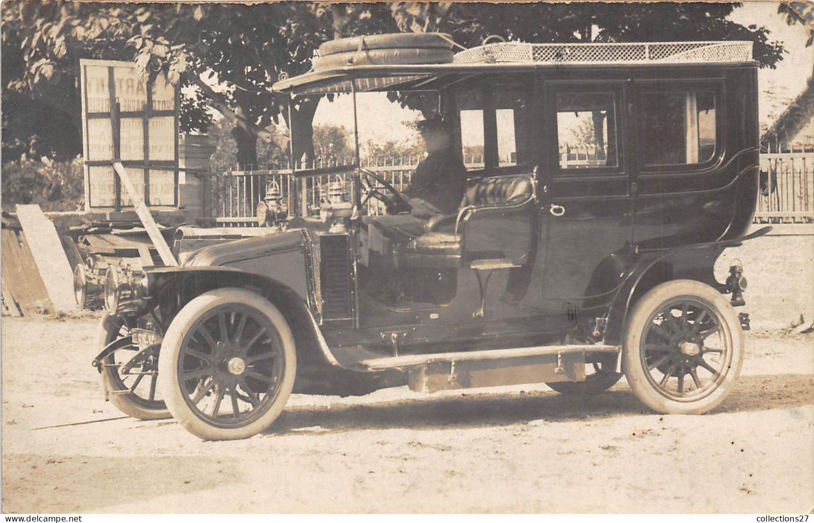 AUTOMOBILE- CARTE PHOTO- A SITUER - PKW