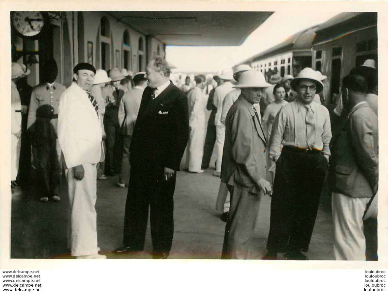 POINTE NOIRE CONGO LA GARE LIGNE CONGO OCEAN  PHOTO ORIGINALE 13 X 9 CM Ref3 - Afrique