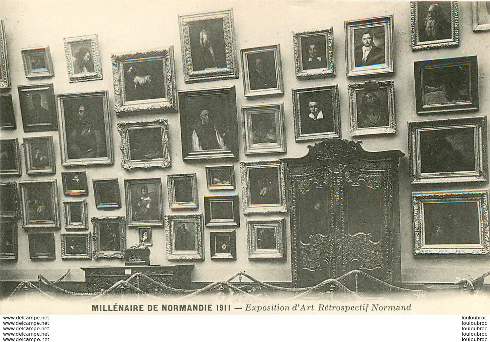 MILLENAIRE DE NORMANDIE 1911 EXPOSITION D'ART RETROSPECTIF NORMAND Ref1 - Andere & Zonder Classificatie