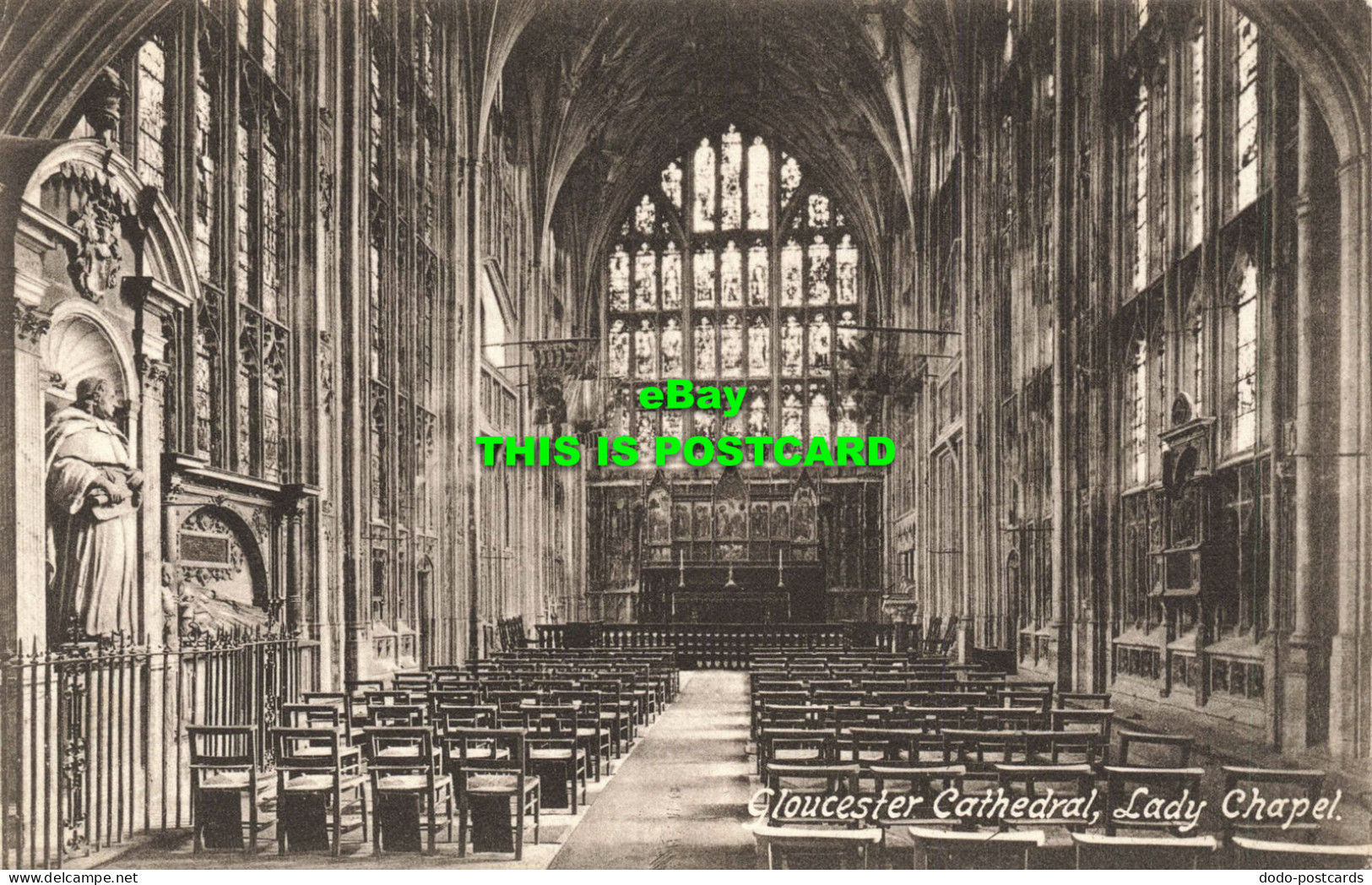 R594923 Gloucester Cathedral. Lady Chapel. F. Frith - World