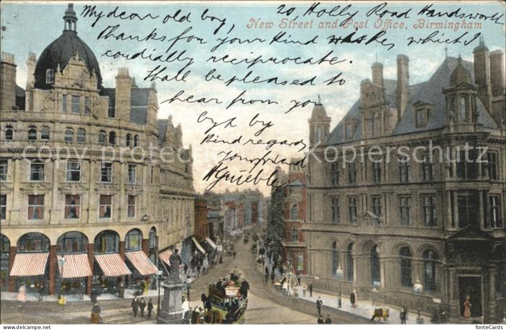 11774724 Birmingham New Street And Post Office Birmingham - Autres & Non Classés