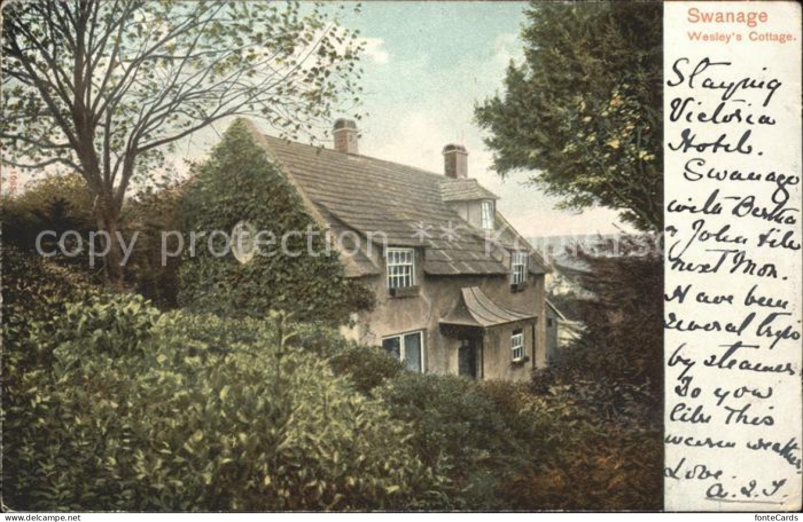 11774700 Swanage Purbeck Wesley's Cottage Purbeck - Andere & Zonder Classificatie