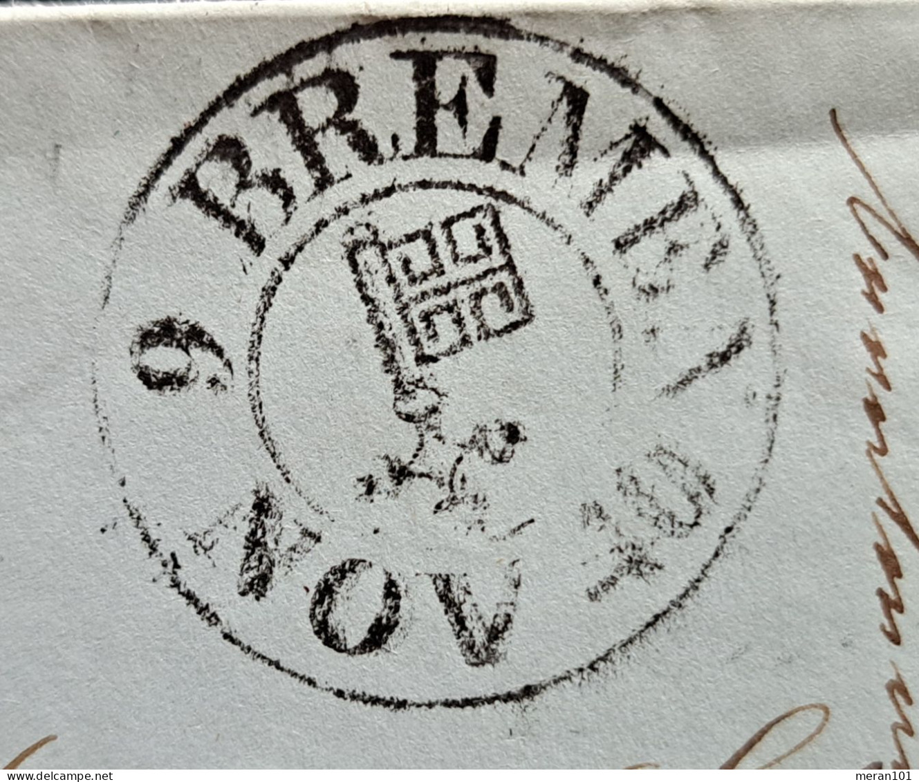 Bermen 1840, Brief Mit Inhalt BREMEN 9. NOV. 40, Feuser 431-24 - Bremen