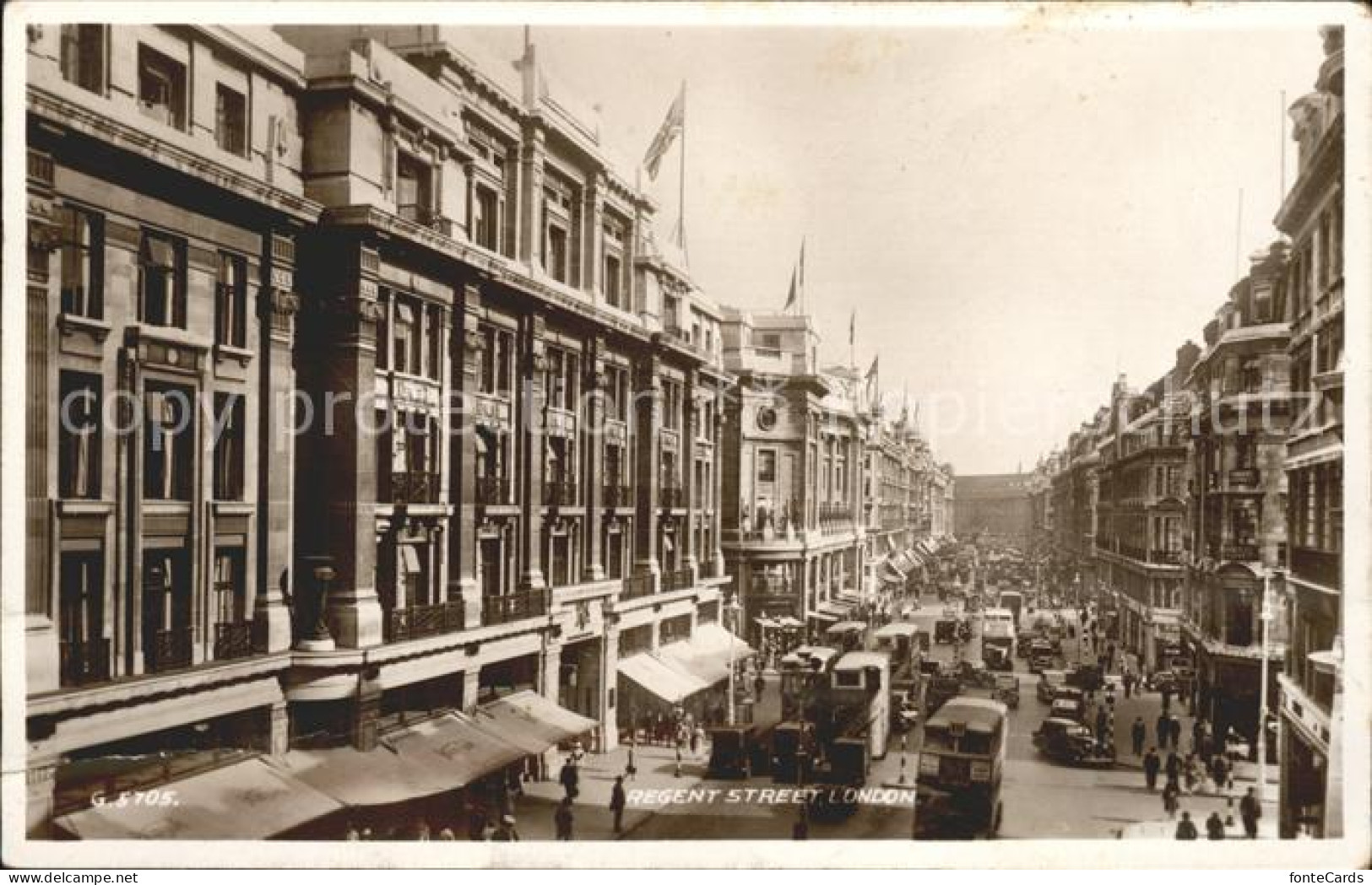 11774675 London Regent Street Traffic Valentine's Post Card - Altri & Non Classificati